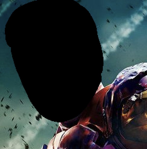 Ironman's picture with face removed