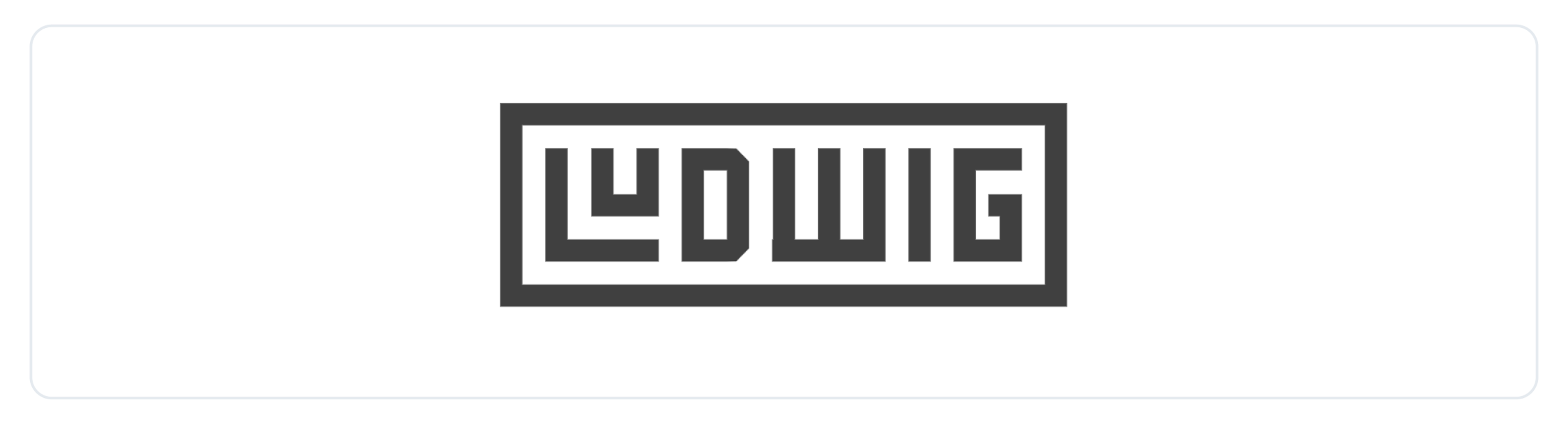 Ludwig logo.