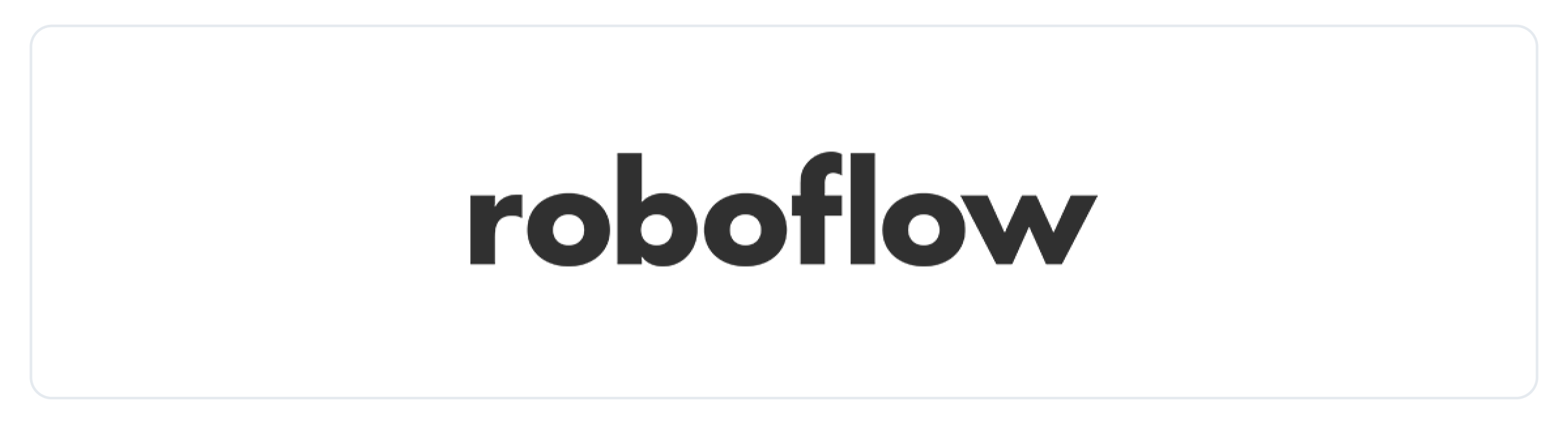 Roboflow logo.