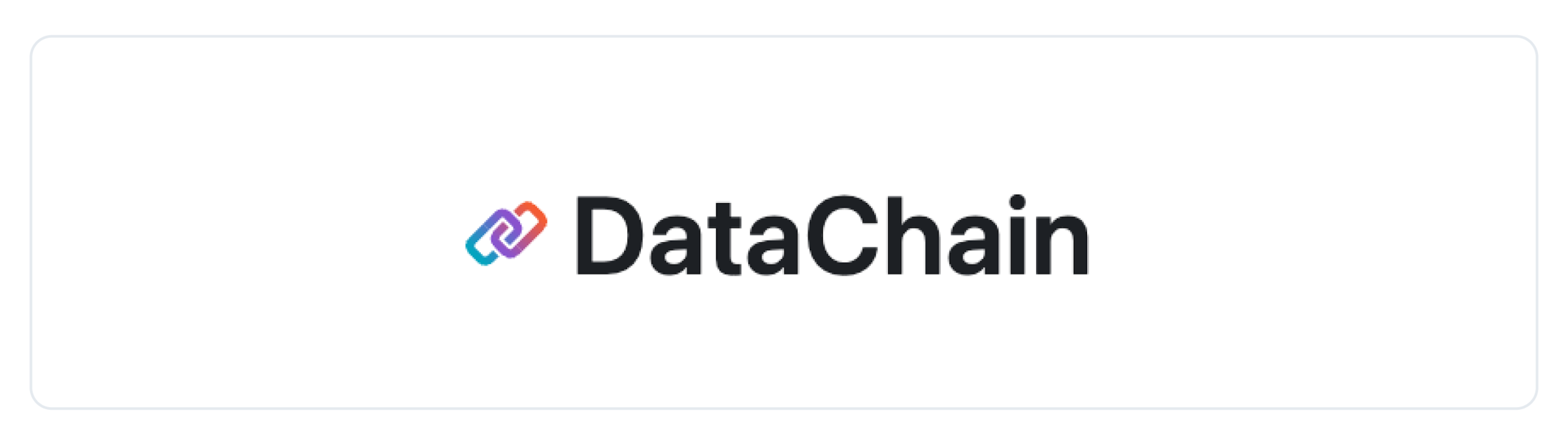 Data chain logo